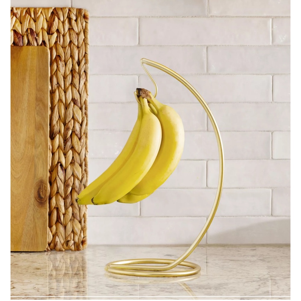 Spectrum Euro Gold Tabletop Banana Holder